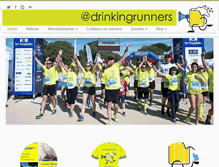 Tablet Screenshot of drinkingrunners.com